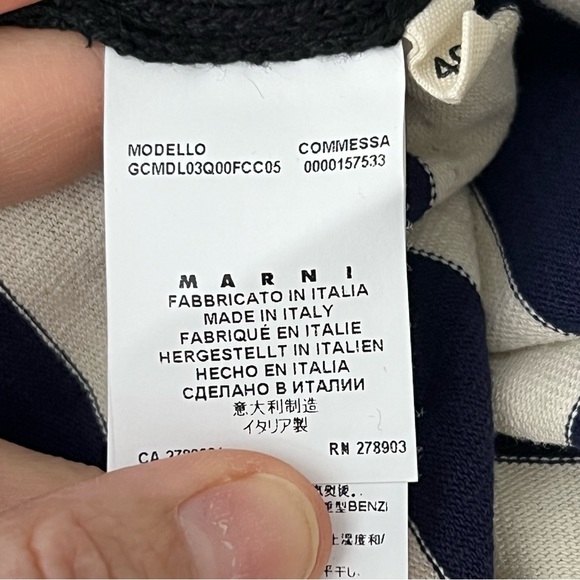 Marni Black and White Women's Sweater - Picture 8 of 10